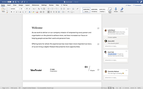 Funzioni importanti di Word per Mac