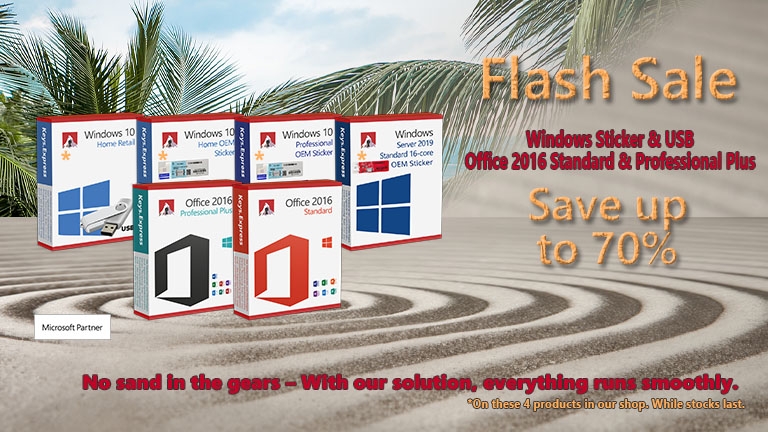 20-70% off on server and Windows stickers