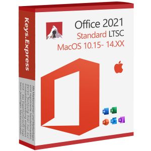 Microsoft Office 2021 Standard MacOS Key
