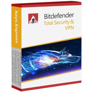Bitdefender Total Security & VPN limited Key [200MB/Day]