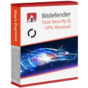 Bitdefender Total Security & VPN limited Renewal