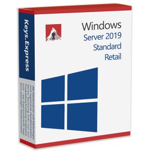 Microsoft Server 2019 Standard 24-core Retail Key (2 User)