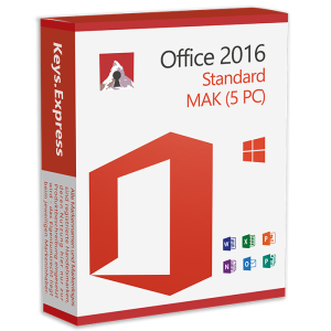 Office 2016 Standard Key (5 PC)