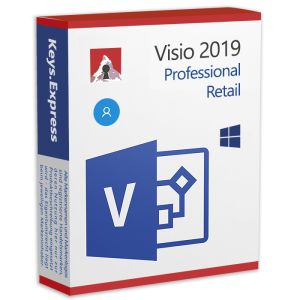 Visio 2019 Pro Retail (MS account global)