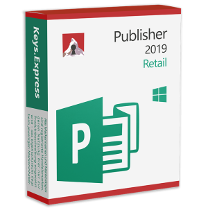 Publisher 2019 Retail Key