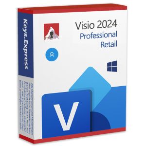 Visio 2024 Pro Retail Key (MS account global)