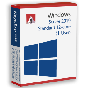 Server 2019 Standard 12-core Key (1 User)