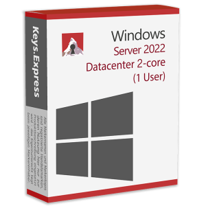 Server 2022 Datacenter 2-core Key (1 User)