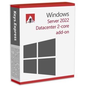 Server 2022 Datacenter 2-core add-on Key