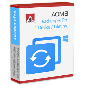 AOMEI Backupper Professional 1D/Lifetime