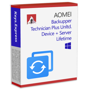 AOMEI Backupper Technician Plus unlimited D + Server/Lifetime