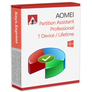 AOMEI Partition Assistant Professional 1D/Lifetime