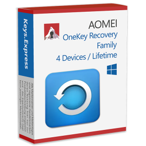 AOMEI Onekey Recovery Family 4D/Lifetime
