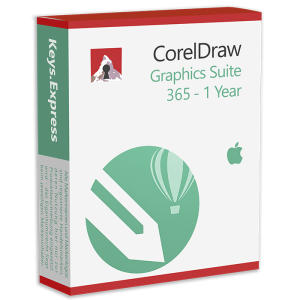CorelDraw Graphics Suite 365 MAC 1Y