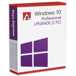 Windows 10 Pro Upgrade Key (2 PC)