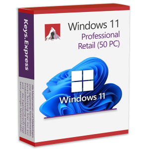 Windows 11 Pro Retail Key (50 PC)