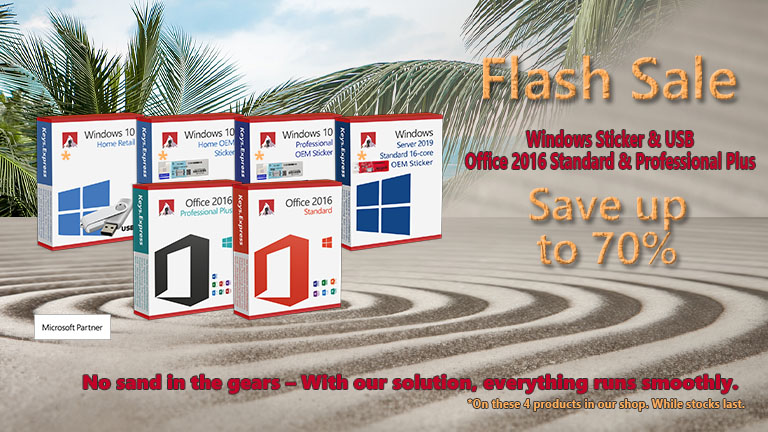 20-70% off on server and Windows stickers