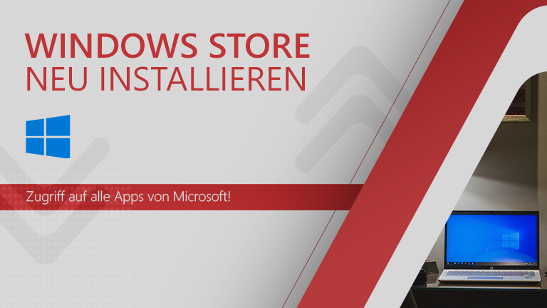 Reinstallation von Windows Store 