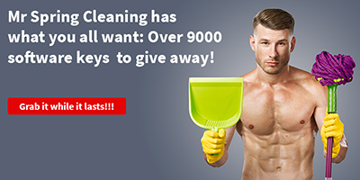 You used to pay for it, now it's free! Over 9,000 software keys to give away now! 